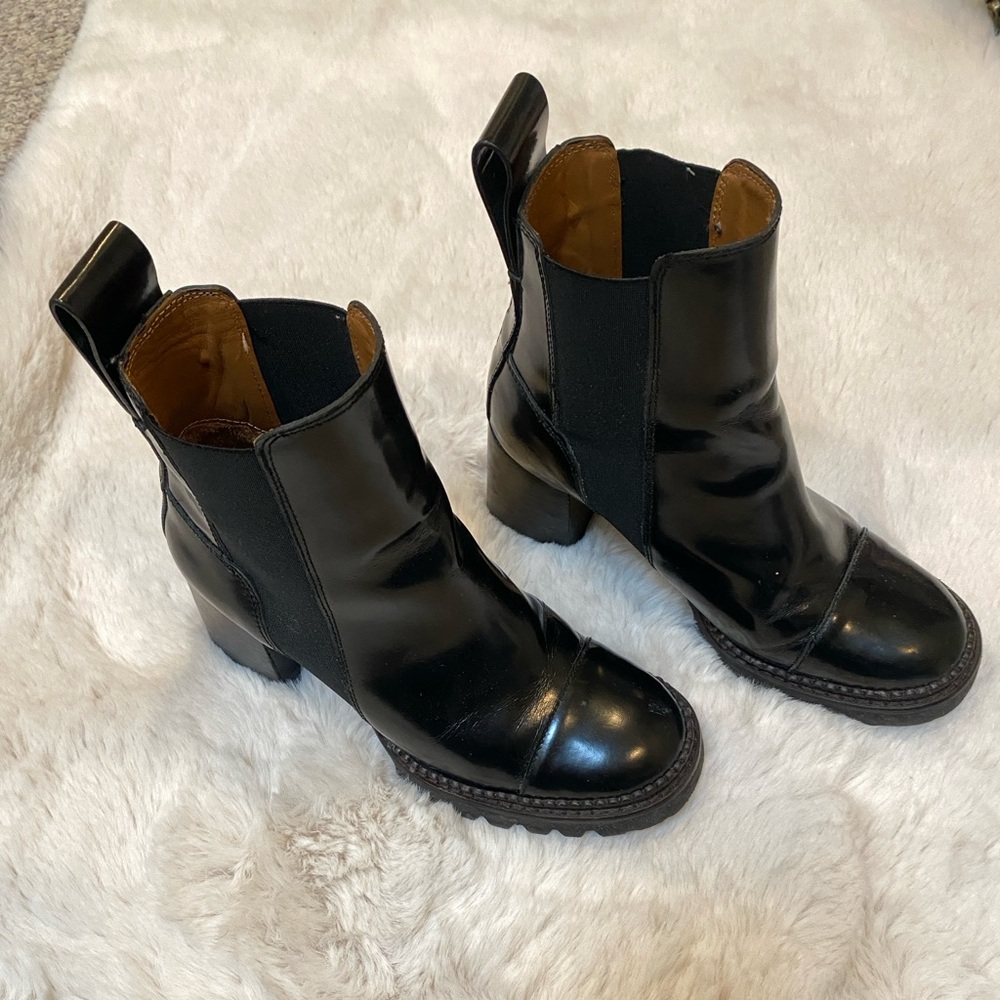 SEE BY CHLOE | Mallory Chelsea Ankle Boot Size 36.5